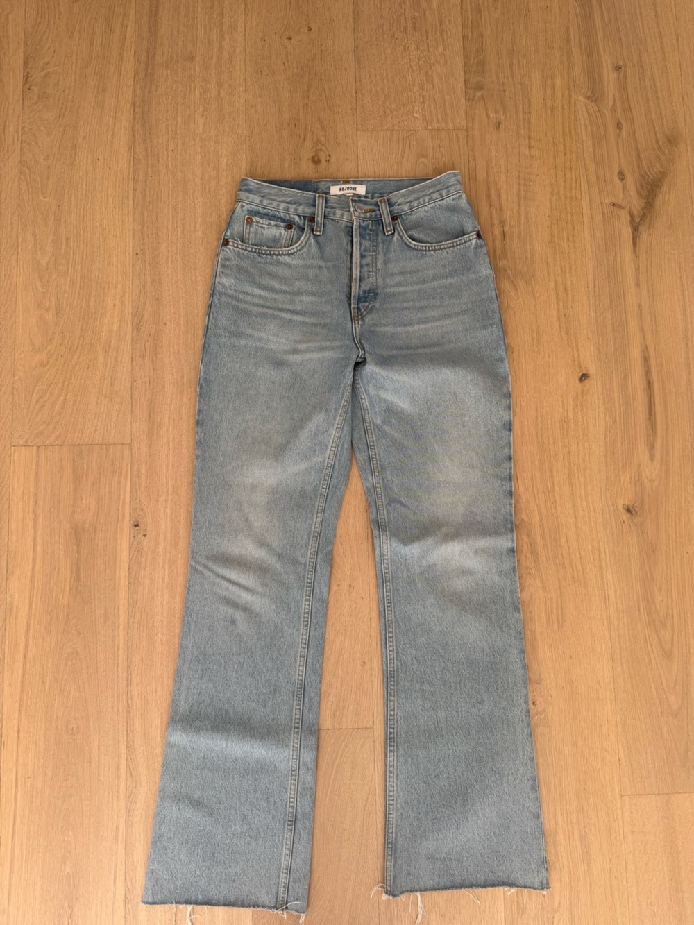 Re/Done Light Blue 70’s Bootcut
